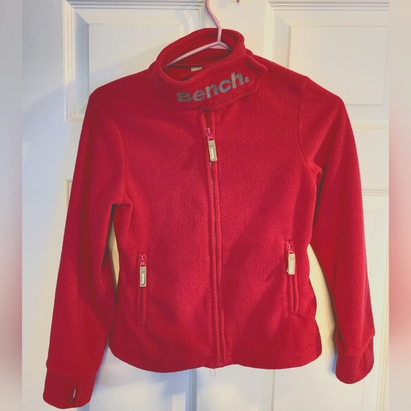 Bench pink  polar vest for girl size 10 - Picture 1 of 5